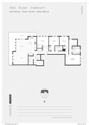 Edward Floorplan - Unit 401 West at 401 - 288 West King Edward Avenue, Cambie, Vancouver West Edward Floorplan - Unit 401 West at 401 - 288 West King Edward Avenue, Cambie, Vancouver West